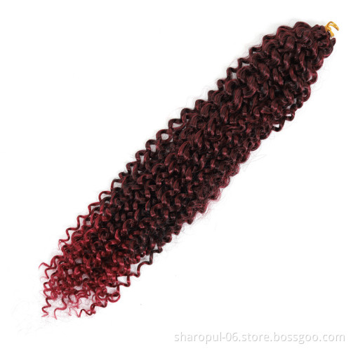 Passion Twist Hair Crochet Braid Extensions Water Wave Synthetic Crotchet Braids crochet Braiding Hair